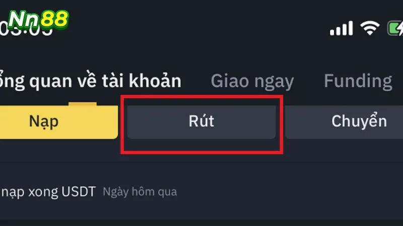 Quy trình rút thưởng tại NN88 khi thắng cược